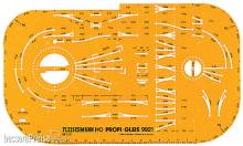 Fleischmann 9921 - Gleisplanschablone für das Fleischmann H0 PROFI-Gleis