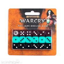 Games Workshop 99220201026 - WARCRY: THE JADE OBELISK DICE 111-22