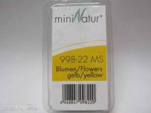 Silhouette 998-22S - Blumen - gelb ca. 15 cm 1 : 87