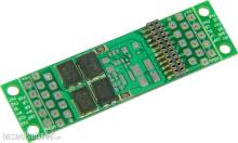 Zimo ADAPLU - Adapter-Platine für PluX-22-Decoder - 45 x 15 x 4 mmBuchsen zum Einstecken eines ZIMO (Sound)-Decoders
