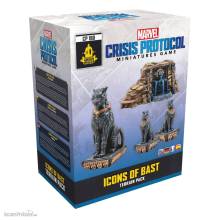 Atomic Mass Games AMGD2104 - Marvel: Crisis Protocol - Icons of Bast Terrain Pack (Geländeset ´Ikonen von Bast´)
