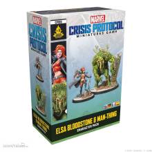 Atomic Mass Games AMGD2132 - Marvel: Crisis Protocol - Elsa Bloodstone & Man-Thing Character Pack