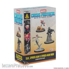 Atomic Mass Games AMGE2110 - Marvel: Crisis Protocol - Silk, Spider-Ham & Spider-Man Noir
