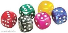 Amigo Spiele AMI00068 - Würfel Seidig W06 22mm 1 Stück