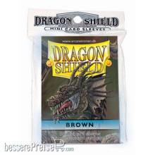 Dragon Shield ART10111 - Dragon Shield Japanese size - Brown (50 ct. in bag)