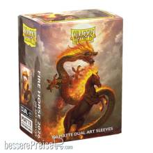 Dragon Shield ART12115 - DS100 Matte Dual Art - Fire Horse 2026 Limited