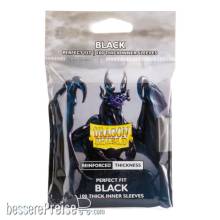 Dragon Shield ART13005 - Sleeves - Perfect fit - Standard size - Inner Sleeves - Thick Inner Black
