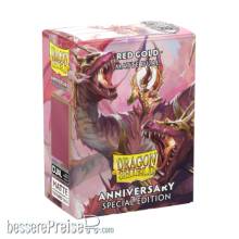 Dragon Shield ART15065 - DS100 Matte Dual - Special Edition - Red/Gold