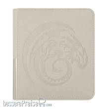 Dragon Shield ART38212 - Card Codex Zipster Binder Small - Ashen White