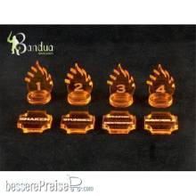 Bandua BA0000069 - Tokens vehicles sci-fi