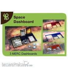 Bandua BA0000118 - Space Dashboards Pack MERCS