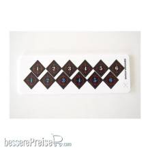 Bandua BA0000209 - Target Lock 1-6 tokens - full color
