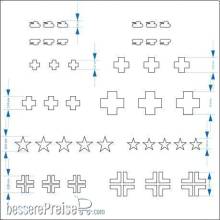 Bandua BA0000441 - Stencil : WWII GERMANY SYMBOLS