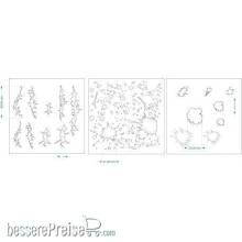 Bandua BA0000444 - Stencil : cracks and spots