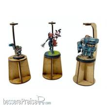Bandua BA0000520 - BANDUA FIGURE HOLDER FOR PAINTING AND SCULPTING - PACK X 3