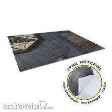 Bandua BABWTMAT0244 - KT Mat Imperial City -3- 22x30 with Deployment Zones TEXTIL
