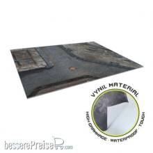 Bandua BABWTMAT0245 - KT Mat Imperial City -4- 22x30 with Deployment Zones TEXTIL