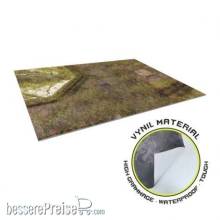 Bandua BABWTMAT0255 - KT Mat Imperial City Jungle -2- 22x30 with Deployment Zones TEXTIL