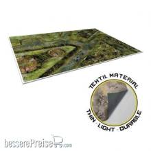 Bandua BABWTMAT0263 - IMPERIAL CITY JUNGLE MAT 72´X48´ WITH DEPLOYMENT ZONES FOR HORUS HERESY TEXTIL