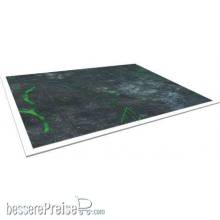 Bandua BABWTMAT0269 - KT Mat Necroworld 22x30 with Deployment Zones compatible with Kill Team TEXTIL