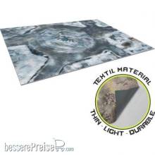 Bandua BABWTMAT0412 - Imperiacl City Snow 2 mat 44X60 with deployment zones for warhammer 40k TEXTIL