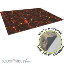 Bandua BABWTMAT0427 - Inferno mat 44X60 with deployment zones for warhammer 40k TEXTIL