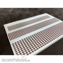 Bandua BAE00236 - Black and White Diamonds Decal Sheet
