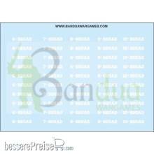 Bandua BAE00242 - Squads 6 to 7 Decal Sheet for bases