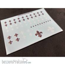 Bandua BAE00249 - Flor de Liz Decal Sheet