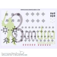 Bandua BAE00258 - Chaos Symbols - Decal Sheet