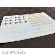 Bandua BAE00260 - Medieval heraldry Symbols - Decal Sheet