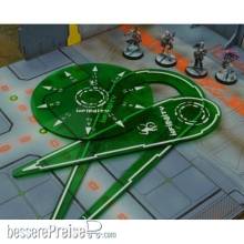 Bandua BAI000042 - Infinity templates 3rd Edition GREEN