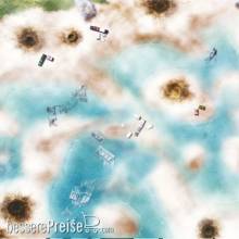 Bandua BAMAT00124 - Shallow Beach 4´X4´ (120X120CM)