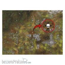 Bandua BAMAT00284 - War Fields CONQUER 44X60 WITH DEPLOYMENT ZONES FOR AOS