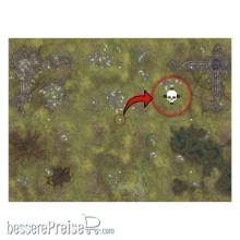Bandua BAMAT00285 - Ruins CONQUER 44X60 WITH DEPLOYMENT ZONES FOR AOS