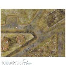 Bandua BAMAT00294 - Imperial City Jungle 1 mat 44´X60´ with deployment zones for warhammer 40k 10 edition