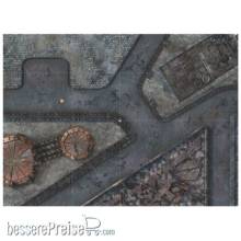 Bandua BAMAT00300 - Imperiacl City 1 mat 44´X60´ with deployment zones for warhammer 40k 10 edition