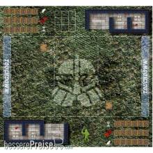 Bandua BAMAT00304 - BB 7 MAT DWARF - COMPATIBLE WITH BLOOD BOWL SEVENS