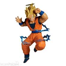 Banpresto BAN-BP29754P - Dragon Ball Z Match Makers PVC Statue Super Saiyan 2 Son Goku (vs Majin Vegeta) 15 cm