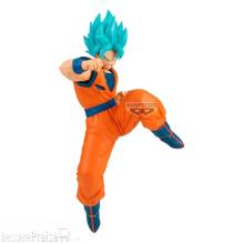 Banpresto BAN-PZ71353P - Dragon Ball Super Match Makers PVC Statue Son Goku (vs Goku Black-Super Saiyan Rose) 22 cm