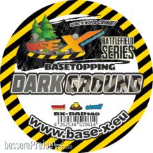 BASE X Terrain & Scenery BXDAD140 - Basetopping: DARK GROUND (140ml) (battlefield series)