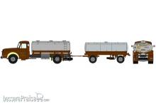 REE Modeles CB-071 - Willeme Wine Tanker Truck + Trailer Loubet & Cie