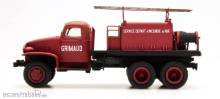 REE Modeles CB-081 - GMC C.C.F.L Tank Truck for Forest Fire Froger Steel Cabin GRIMAUD