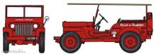 REE Modeles CB-090 - JEEP C.C.F.L Fire Jeep - (with ladder)