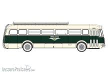 REE Modeles CB-136 - BUS R4190 green and cream – « VOYAGES TRANSCAR » (75)