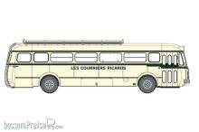 REE Modeles CB-137 - BUS R4190 cream – « LES COURRIERS PICARD » (62)