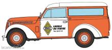 REE Modeles CB-174 - CAR - JUVAQUATRE Renault Break glass RENAULT