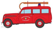 REE Modeles CB-204 - Car Renault JUVAQUATRE, with windows POMPIER + Ladder