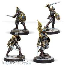 Corvus Belli Warcrow CBWW02004-0015 - Black Legion Bucklermen