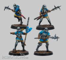 Corvus Belli Warcrow CBWW05005-0062 - Feudom Guisarmiers